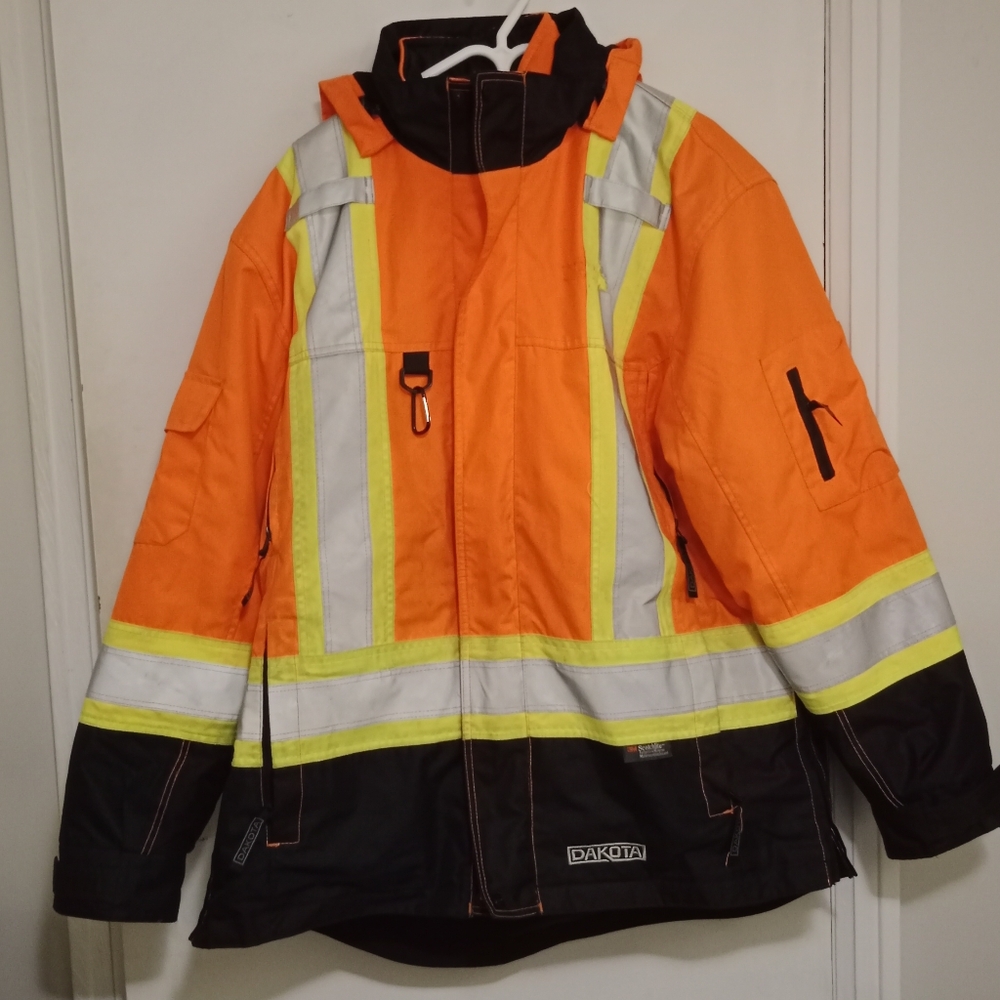 Dakota Safety Jacket with Reflective Stripes